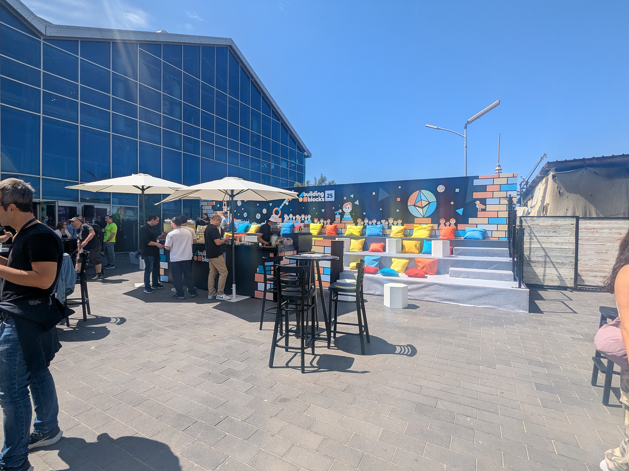 Building Blocks 2025 — panel discussion on stage