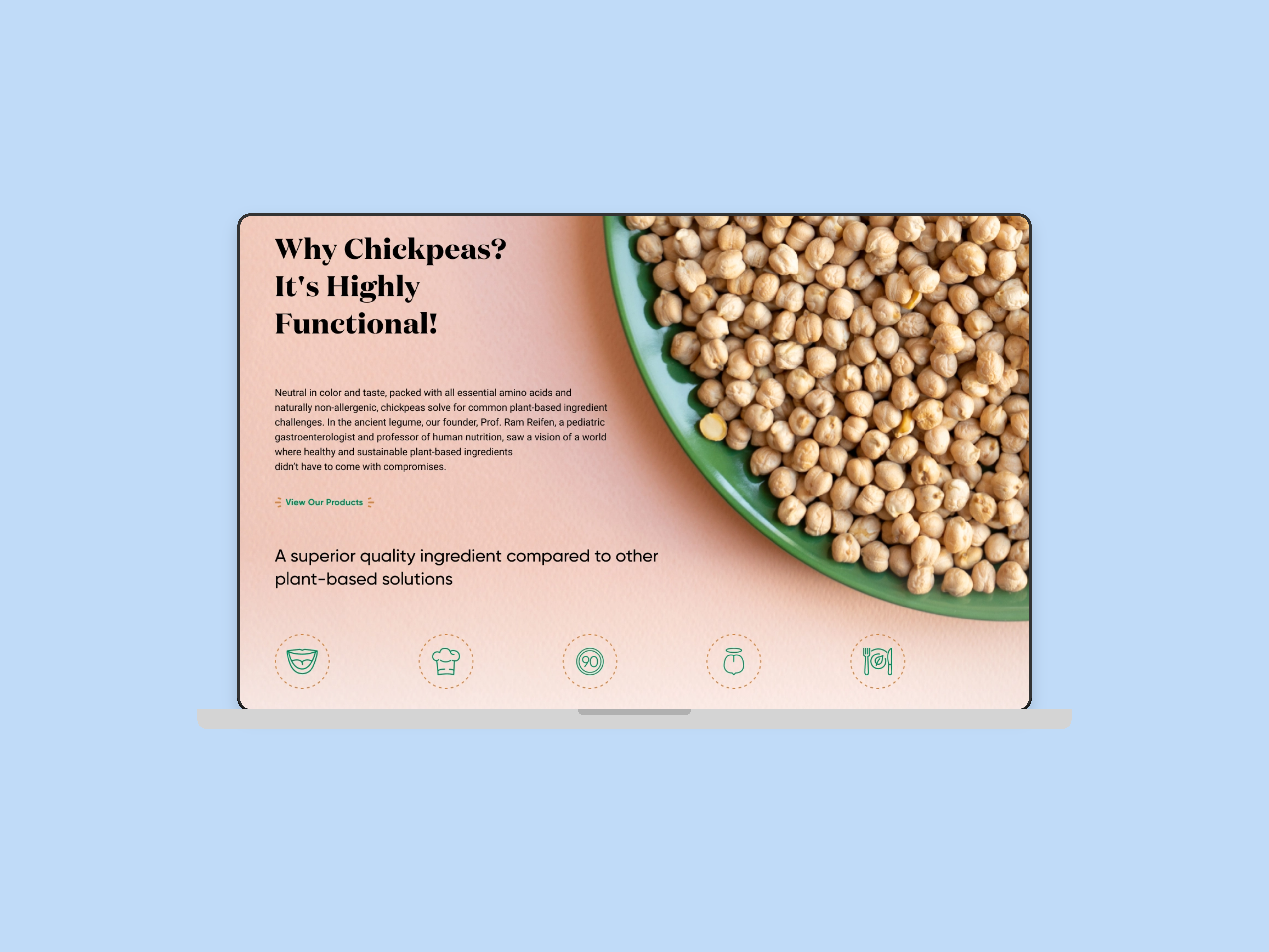 ChickP — product page