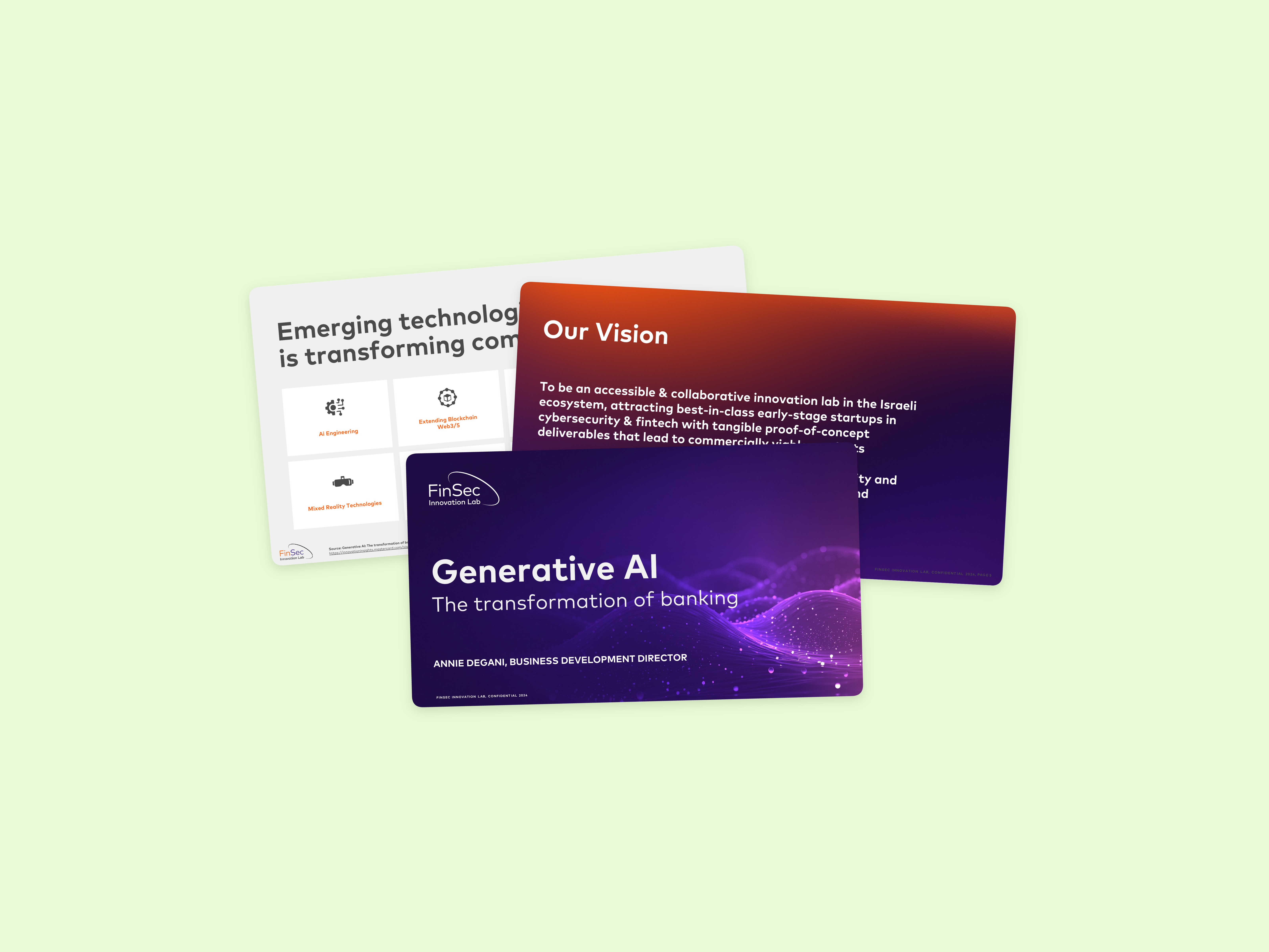 FinSec presentation design system